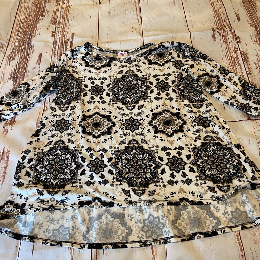 High low tunic